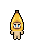 Banana Hat shown on a Fantasy Online 2 character