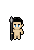 Blackstone Coven's Staff shown on a Fantasy Online 2 character