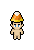Candy Corn Head shown on a Fantasy Online 2 character