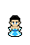 Frost Queen Dress shown on a Fantasy Online 2 character