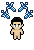 Frost Queen's Magic Swords shown on a Fantasy Online 2 character