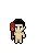 The Red Nutcracker shown on a Fantasy Online 2 character