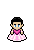 Heart Dress shown on a Fantasy Online 2 character
