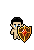 Kingsguard Shield shown on a Fantasy Online 2 character