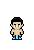 Evil McFreezeGuy Leg shown on a Fantasy Online 2 character