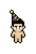 New Years 2025 Hat shown on a Fantasy Online 2 character