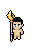 Order of the Claw Staff shown on a Fantasy Online 2 character