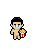 Popcorn Bucket shown on a Fantasy Online 2 character