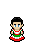 Fiesta Dress shown on a Fantasy Online 2 character