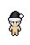 Charcoal Santa Hat shown on a Fantasy Online 2 character