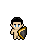 Shadow Paladin Shield shown on a Fantasy Online 2 character
