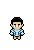 Snowboarder's White Jacket shown on a Fantasy Online 2 character