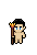 Badger King's Staff shown on a Fantasy Online 2 character