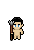 Dark Elf King's Staff shown on a Fantasy Online 2 character