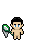 Toy Butterfly Net shown on a Fantasy Online 2 character