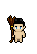 Broomstick shown on a Fantasy Online 2 character