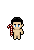Candy Cane Staff shown on a Fantasy Online 2 character