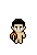Gold Chainsaw shown on a Fantasy Online 2 character