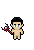 Evil Wand shown on a Fantasy Online 2 character