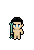 Ghoulish Bone Staff shown on a Fantasy Online 2 character
