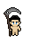 The Keeper's Scythe shown on a Fantasy Online 2 character