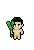 Onion Sprig Sword shown on a Fantasy Online 2 character
