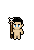 Dead Man's Staff shown on a Fantasy Online 2 character