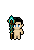 Druid Nature Staff shown on a Fantasy Online 2 character