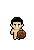 Round Wooden Shield shown on a Fantasy Online 2 character
