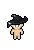 Shadow Archmage Hat Outfit shown on a Fantasy Online 2 character