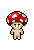 Mushroom Cap shown on a Fantasy Online 2 character