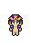 The Pharaoh's Nemes shown on a Fantasy Online 2 character