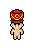 Red Nutcracker Hat shown on a Fantasy Online 2 character