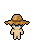 Scarecrow Hat shown on a Fantasy Online 2 character