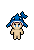 Sharkie shown on a Fantasy Online 2 character