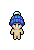 Blue Winter Beanie shown on a Fantasy Online 2 character