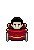 Sleigh shown on a Fantasy Online 2 character