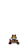 Shopkeeper Kitty NPC sprite sheet portrait